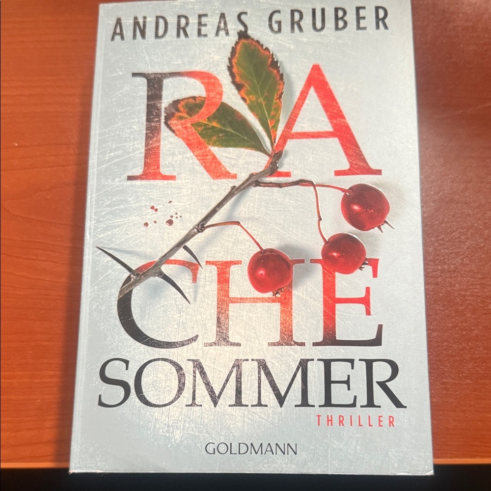 Goldmann 'Rache Sommer' Thriller Book
